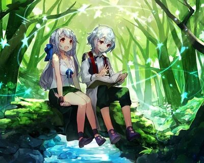Twin anime characters boy and girl 286054 - Saesipjosldce