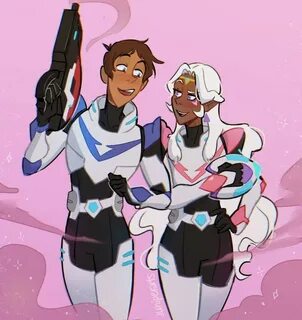 lance and Allura Voltron Amino