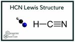 HCN Lewis Structure (Hydrogen Cyanide) - YouTube