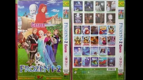 Frozen 1-2 Casper DVD Menu 2019 - YouTube