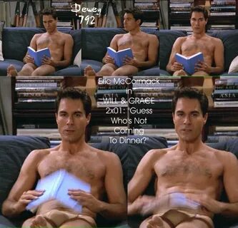 Hunksinswimsuits: Eric McCormack in nude briefs