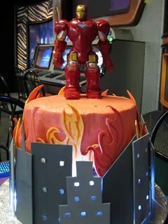 Pin by Michelle King on Cakes Sonic cake, Ironman cake, Amaz