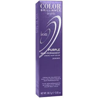 Purple Semi Permanent Hair Color Ion color brilliance bright