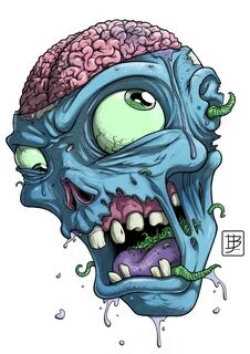 ZombieHead by BrunoJunges on deviantART Graffiti cartoons, Z