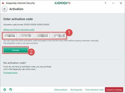 How to activate Kaspersky Internet Security 2018