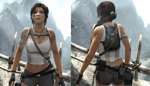 Tomb Raider 2013 Underworld Jungle Shorts Grey Outfit Mod - 