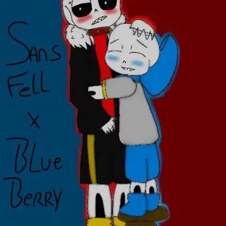 Dibujo de Sans Fell x BlueBerry :3 Undertale Español Amino