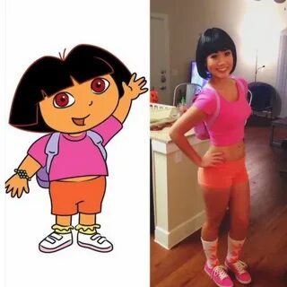 Halloween Costume - Dora The Explorer - DIY Badass halloween