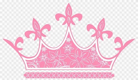 красивая розовая корона, розовая корона, красивая корона png