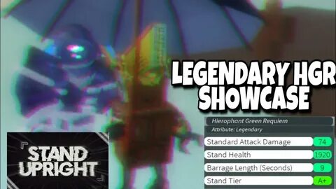 Legendary HGR Showcase - Stand Upright - YouTube