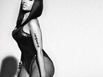 Nicki Minaj black and white wallpaper - High Definition, Hig