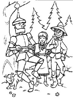 Wizard of Oz Coloring Pages