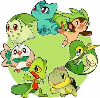All Grass Type Pokemon Related Keywords & Suggestions - All 