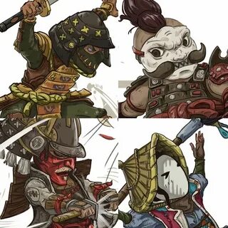 #For Honor For honor samurai, For honor characters, Fan art