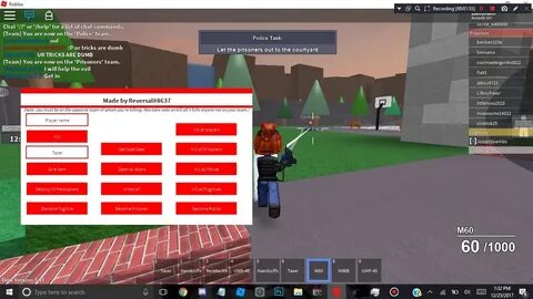 Roblox Redwood Prison Script