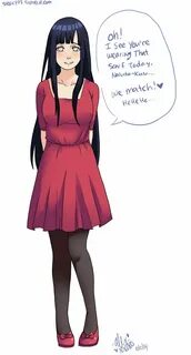 Hinata's red dress by shock777 on DeviantArt