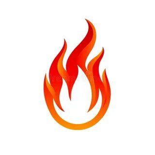 Flames Logo stock vector. Illustration of fiery, business - 