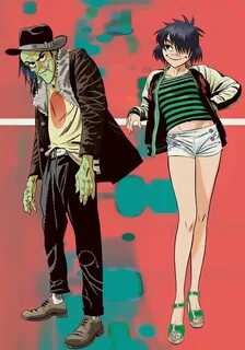 Ace and Noodle, Gorillaz Phase 5 Imagenes de gorillaz, Ilust