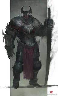 Demon Armor Commission by Juniu21 on DeviantArt Fantasy char