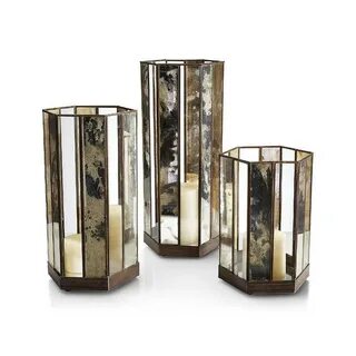 Antiqued Mirror Glass Lanterns - Products, bookmarks, design