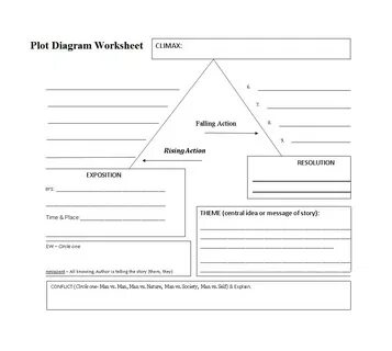 45 Professional Plot Diagram Templates (Plot Pyramid) ᐅ Temp