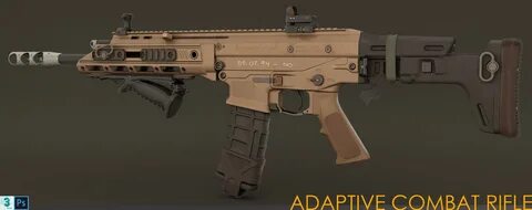 ArtStation - Adaptive Combat Rifle