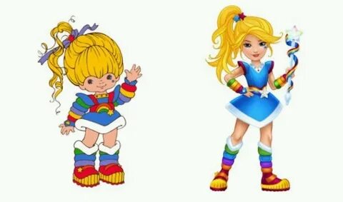 Rainbow Brite Girl cartoon characters, Female cartoon charac