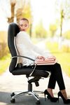 Woman Sitting Office Chair Road Photos - Free & Royalty-Free