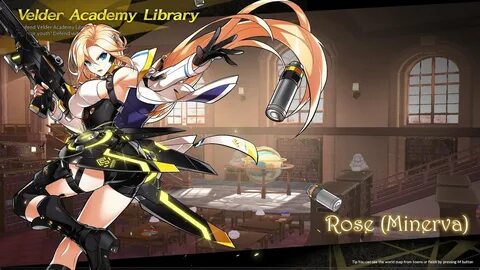 Elsword Rose Level 99 on Velder Academy Library Minerva - Yo