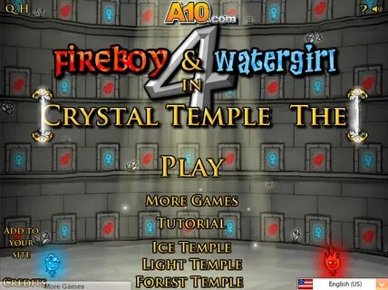 Firebot and watergirl the crystal temple Fireboy and watergi