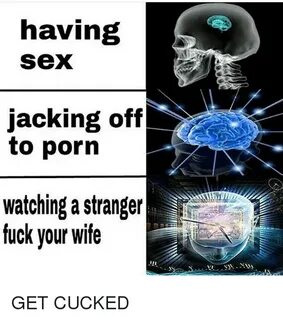 Having Sex Jacking Off to Porn Watching a Stranger Fuck Your