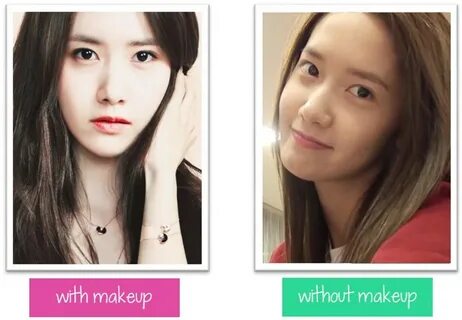 Idols Without Makeup : Your Favourite Kpop Idols With And Wi