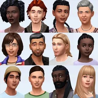 Горожане, соседи, семьи, массовка (Sims 4) DaraSims - Вселен