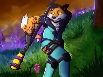 A fox called Fennix (fortnite) by CamsAn_R_S -- Fur Affinity