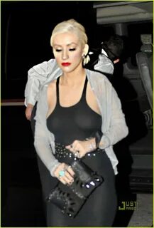 Christina Aguilera: Prime One Twelve Dinner Date: Photo 2458