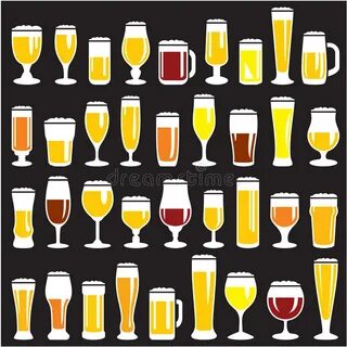 Glasses Beer Stock Illustrations - 9,640 Glasses Beer Stock 