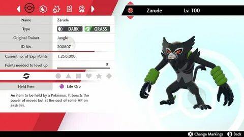 Zarude Now Available! - Rawkhet Pokemon