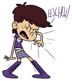 Luna Loud Sneezes by PSFForum on DeviantArt