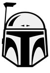 Star Wars Boba Fett Helmet transparent PNG - StickPNG