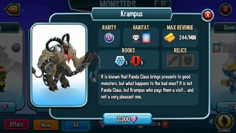 How To Breed A Krampus Monster Legends Wiki - Mobile Legends