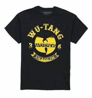 Wu-Tang Clan Men's Shaolin Crewneck Short Sleeve T Shirt in 