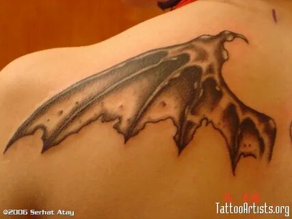Bat Wing - Tattoo Artists.org Wings tattoo, Bat wings, Back 