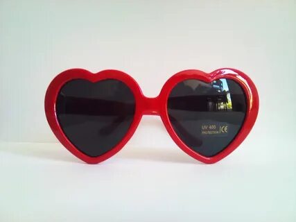 Red Heart Sunglasses Free sunglasses, Heart sunglasses, Hear