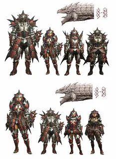 Rathalos Armor Artwork from Monster Hunter: World #art #artw