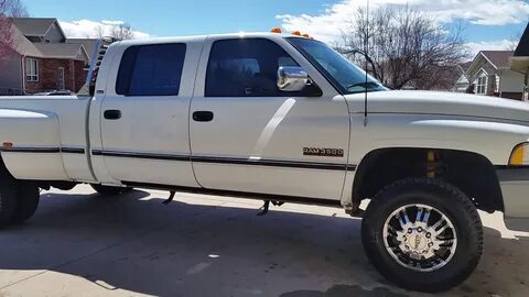 1995 Dodge 2nd Gen Crew Cab Cummins 12 valve - YouTube