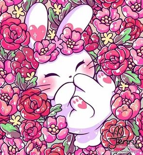 Floral bunny . . #floral #flowers #bunny #bunnylover #flower