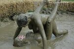 Naked girls in mud Girls in the Mud
