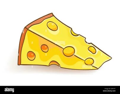 Swiss cheese icon cartoon illustration Cut Out Stock Images & Pictures - Alamy