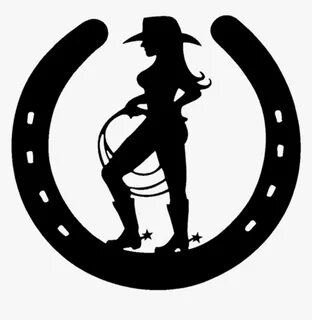 #cowgirl - Cowgirl Horseshoe, HD Png Download , Transparent 