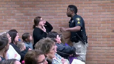 Handcuffing of teacher sparks death threats to school board 